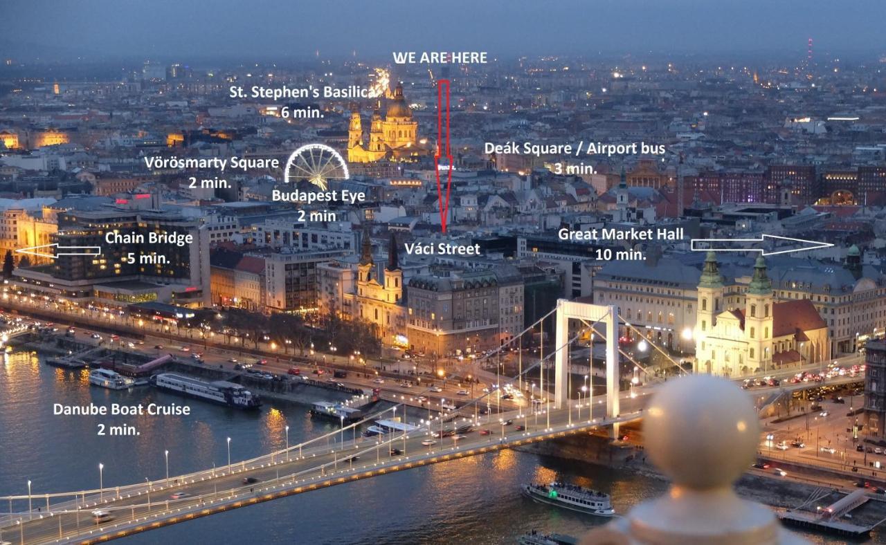 Central Apartman Budapest Luaran gambar